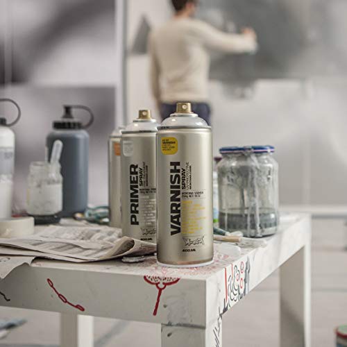Montana Cans Montana TECH 400 ml Primer Plastic Spray Paint, 13.5 Fl Oz (Pack of 1)