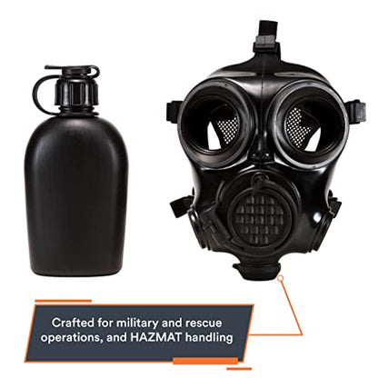 MIRA Safety Full Face Respirator Mask - CBRN Gas Mask, Chemical Respirator (CM-7M) - size: Medium