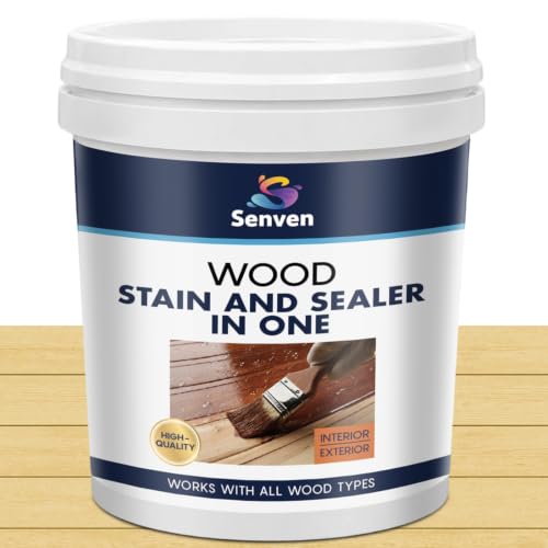 Wood Stain and Sealer in One, Polyurethane Wood Finish Water Based Polyurethane Clear Gloss Wood Protection Polyurethanes Waterproof Coating, Fast Dry Polyurethanes Sealant, Easy Clean Up 35oz - color: Clear, size: 35 Fl Oz