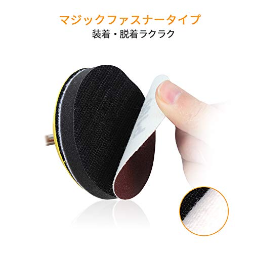 SPEEDWOX 100PCS 3" 100 Grit Sanding Discs, Hook and Loop No Hole Sandpaper - style: 100-Grit