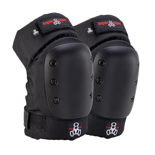 Triple Eight KP 22 Heavy-Duty Skateboarding Knee Pads (Pair) - size: Junior