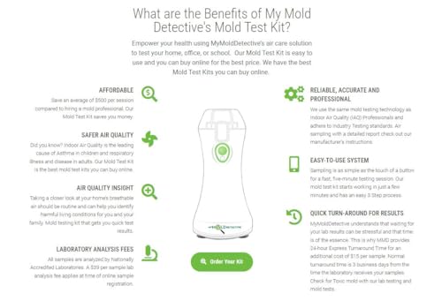 1-Room Mold Test Kit (Air & Surface)
