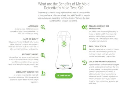 1-Room Mold Test Kit (Air & Surface)