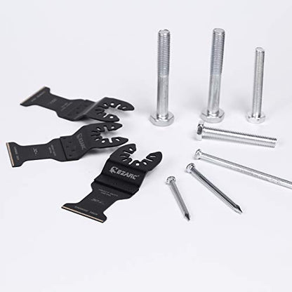 EZARC Carbide Oscillating Saw Blades for Hardened Metal, 3-Pack - size: 3PCS