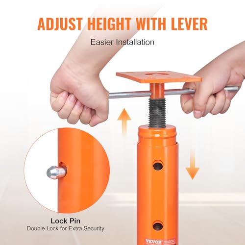 VEVOR House Floor Jack 19"-36" Height Range 18000 lbs Max Load Capacity - size: 19"-36"