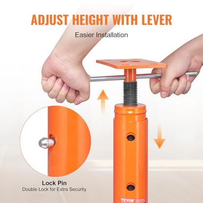 VEVOR House Floor Jack 19"-36" Height Range 18000 lbs Max Load Capacity - size: 19"-36"