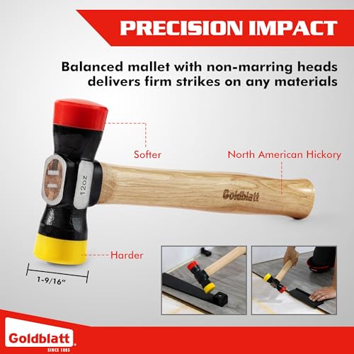 Goldblatt Laminate Flooring Tools, Professional Wood LVP Installation Kit