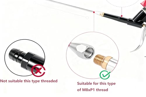 Professional Spray Foam Gun Extension Kit,13.8 inch,Threaded