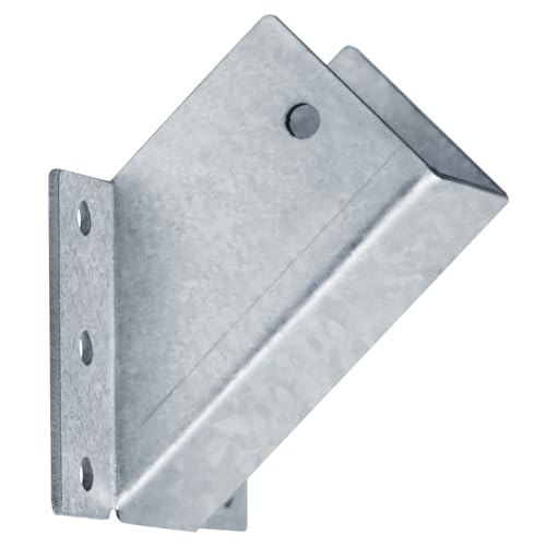 GBGS 10 Pack 45-Degree Post and Beam Knee Bracket for 2x4 Lumber,14 Gauge