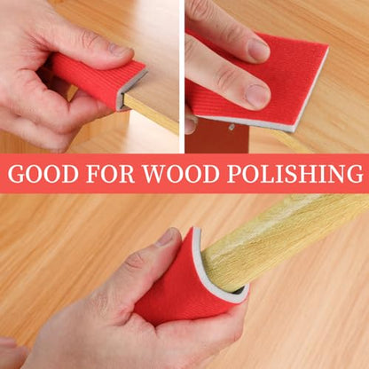 320-2500 Grit Sanding Sponge Set for Wood - style: Mix Grit