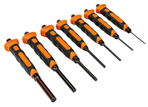 Bahco 3734BMS/7 Soft Grip Pin Punch Set (7 Piece)