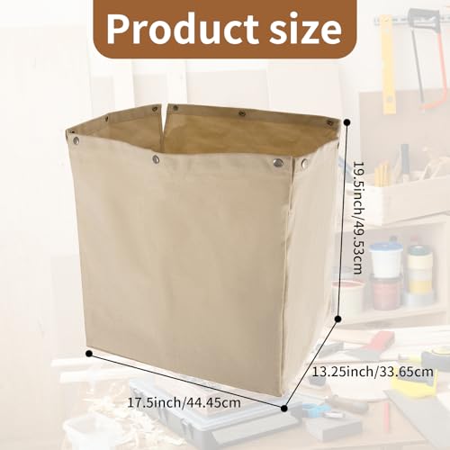 Table Saw Dust Collector Bag, Heavy Duty Canvas