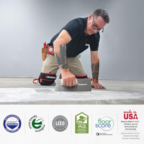 Roberts 6399 Firm-Set Transitional Pressure-Sensitive Adhesive - 1 Gal. (3.78 L)