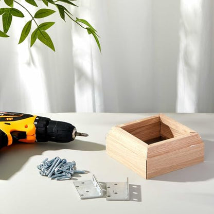Blulu 4 Set 3" Newel Post Mounting Kit Deck Stair Floor Installation kit - size: 3 Inch