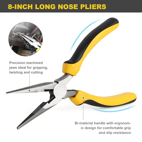TOPLINE 6-Piece Pliers and Wrench Set