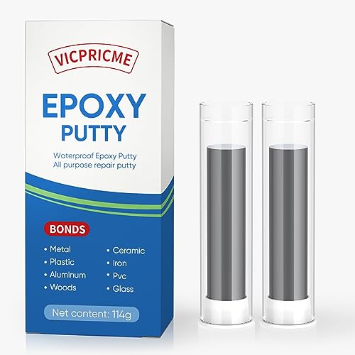 vicpricme Epoxy Putty for Metal Pipe Pool Tank, Underwater Repair, 120g - size: 4.23 oz - 1 Pack