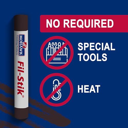 Mohawk Fil-Stik Wax Putty Stick, Dark Red Mahogany M230-0227, 1 Count