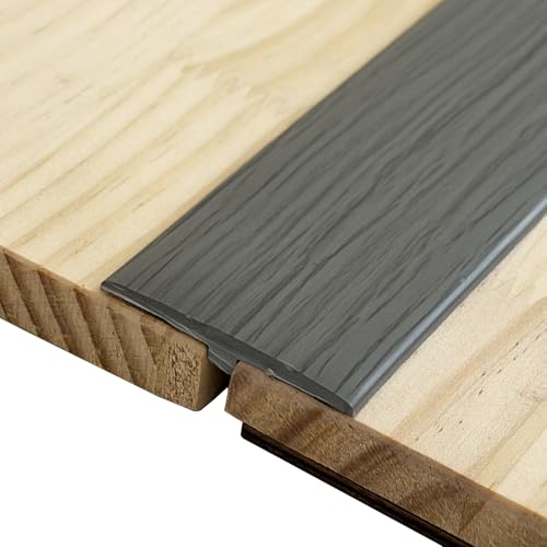 T Molding Flexible Self Adhesive Floor Transition Strip - color: Wood Grain A, size: T Molding 9.84ft