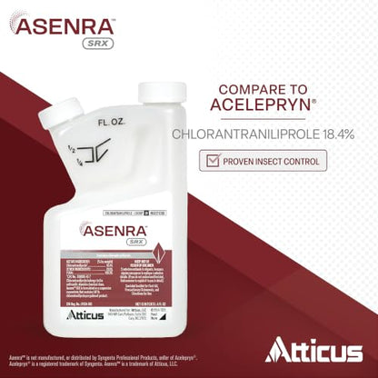 Atticus Asenra SRX (4oz) Chlorantraniliprole Grub/Armyworm Insecticide