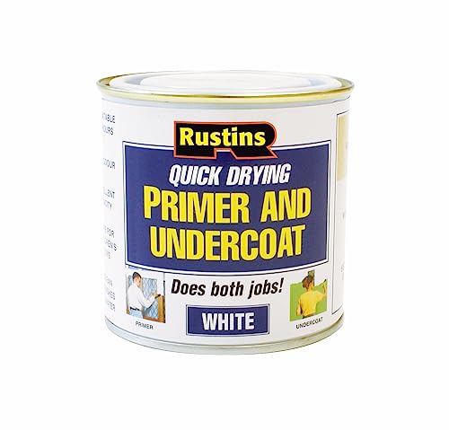 Rustins Quick Drying Primer And Undercoat White 250ml | 8.5 Fl. Oz.