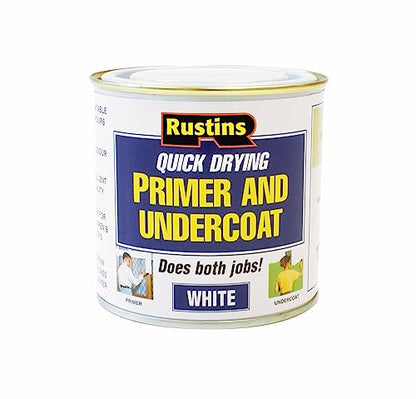 Rustins Quick Drying Primer And Undercoat White 250ml | 8.5 Fl. Oz.