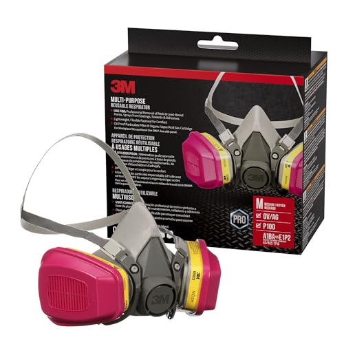 3M P100 / OV/AG Multi-Purpose Reusable Respirator 62023, Medium