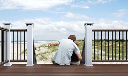 HZIU 26 Pack 32.25'' Rust-Resistant Deck Balusters,Deck Railing kit - size: 32.25 Inch