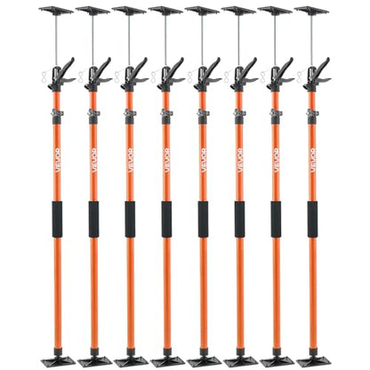 VEVOR Cabinet Jack Support Pole, 8-Pack, 45.7-114.2 Inch 3rd Hand System - style: 8 PCS
