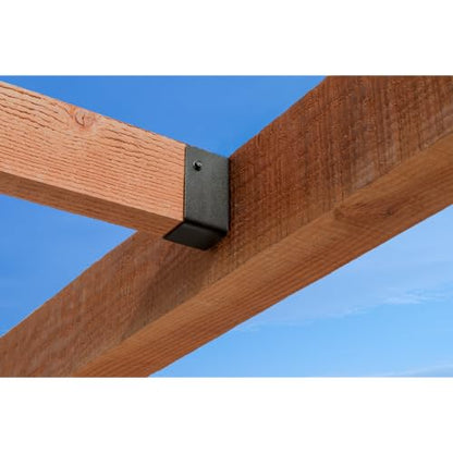 Simpson Strong-Tie Outdoor Accents ZMAX, Black Light Joist Hanger for 2x4 (Pack of 12)