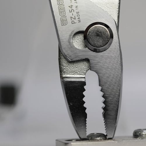 ENGINEER PZ-54 Screw Removal 7" Slip Joint Pliers Made in Japan Stripped Screw Extractor