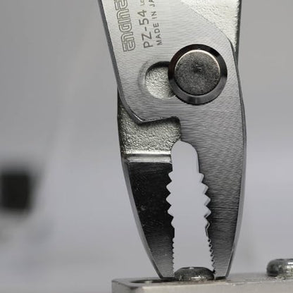 ENGINEER PZ-54 Screw Removal 7" Slip Joint Pliers Made in Japan Stripped Screw Extractor