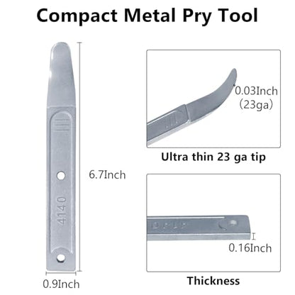 BFXM 4140 Pry Tool, Trim Removal Tool, Panel Removal Tools for Auto Trim - color: 1 pack