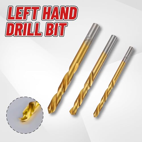 18Pcs Screw Extractor and Left Hand Drill Bit Set - size: Upgarded Kit-18PCS