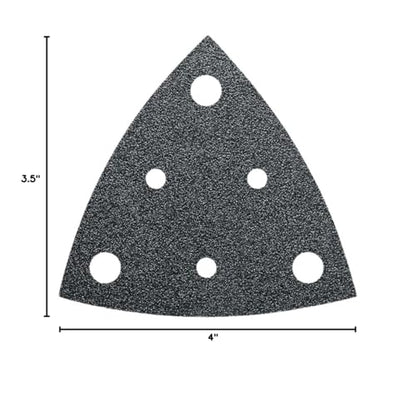 Fein Sanding Sheets with Hook & Loop Attachment - size: 150 Grit, 50-Pack