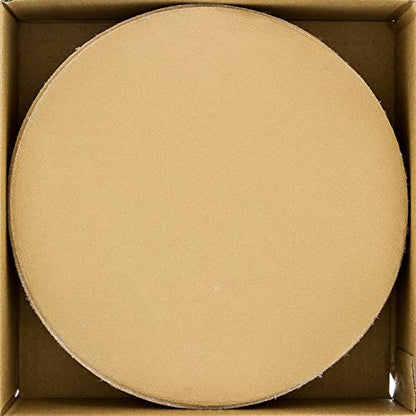 Dura-Gold Premium 6" Gold Sanding Discs, 150 Grit, Hook & Loop, Box of 50 - size: 150-Grit