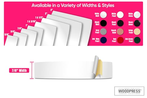 7/8" Matt White Peel & Stick Melamine Edge Banding, 25 ft - size: 7/8 inch