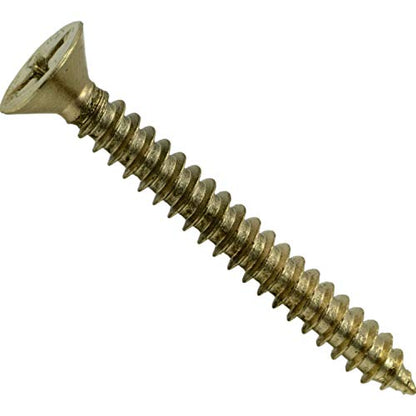 Hard-to-Find Fastener 014973160449 Phillips Flat Hinge Screws, 9 x 1-1/2, Piece-20