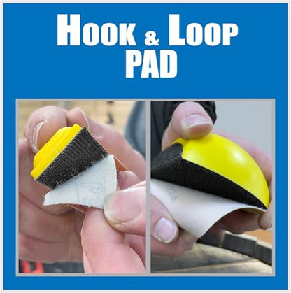 6" Sanding Mouse & Detail Sanding Kit with Sand Paper Assortment Pack - size: 6", style: 73 Piece 6" Sanding Mouse & Detail Sander Kit