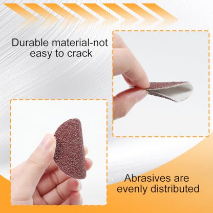 SPEEDWOX 100PCS 2" 40 Grit Sanding Discs, Hook and Loop No Hole Sandpaper - style: 40 Grit