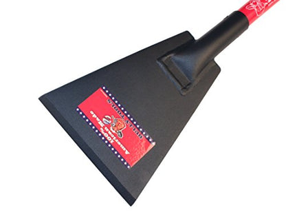 Bully Tools 7" Ice Chopper Floor Scraper Fiberglass Handle, Made in USA - size: Long_Handle