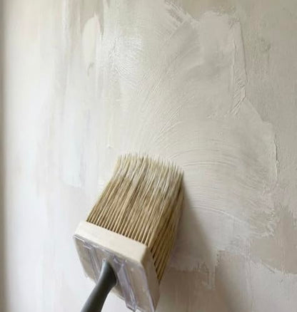 Meoded Lime Wash Brush – Professional Crosshatch Brush for Limewash & Mineral Paints, Natural Bristle Blend - size: 50x150
