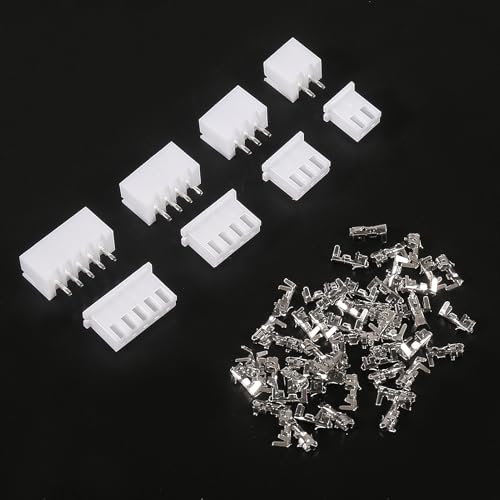230pcs XH2.54 PH2.0 2p 3p 4p 5 pin 2.54mm 2.0mm Pitch Terminal Kit Housing Pin Header JST Connector Wire Connectors Adaptor