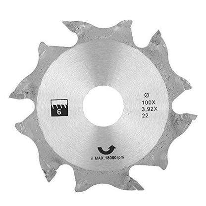 100mm / 4inch Carbide Biscuit Jointer Blade Cutter Replacement for Woodworking for Plate Joiner Accessories