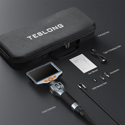 Teslong TD500 6.5mm Articulating Borescope with Dual Lens Endoscope