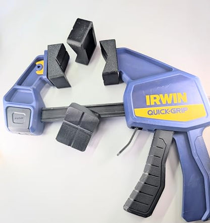 Quick-Grip Pipe Clamp Jaw Pads for Irwin Med-Duty 300 lb Trigger/Bar Clamps USA