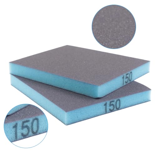 12 Pcs 150 Grit Sanding Sponge - size: #150