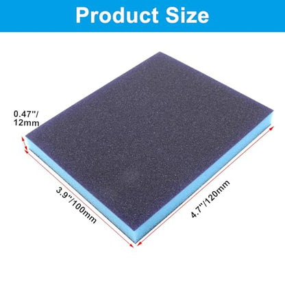 BokWin 16Pcs Sanding Sponge, 180 Grit - size: 180 grit