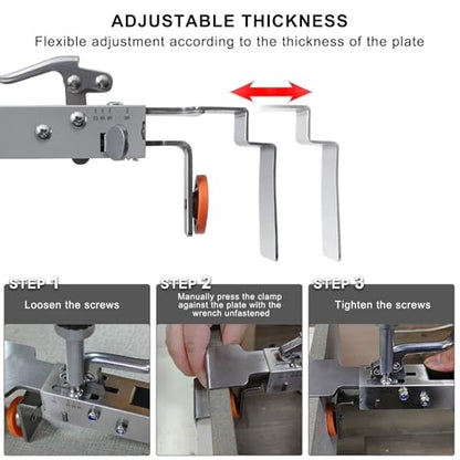 Drawer Front Installation Clamps, Drawer Clamps for Drawer Panel Installation Fixing Clips, Easy, Labor-Saving, and Efficient Drawer Fixing Clip