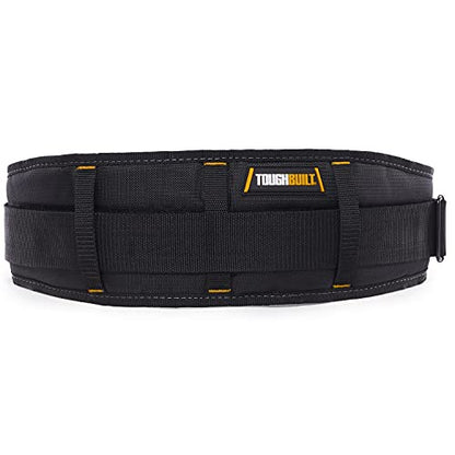 ToughBuilt - Padded Work Belt, Adjustable Fit 32–48", Quick-Release, TB-43A - size: Non-Cliptech