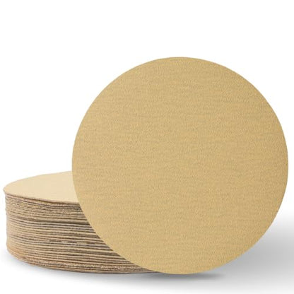 30 PCS Hook and Loop Sanding Discs 6 Inch No Hole Aluminum Oxide Sandpaper Discs 60 80 100 120 150 180 220 320 400 600 800 1000 Grit for Woodworking Automotive - style: No Hole 60-1000 Grit